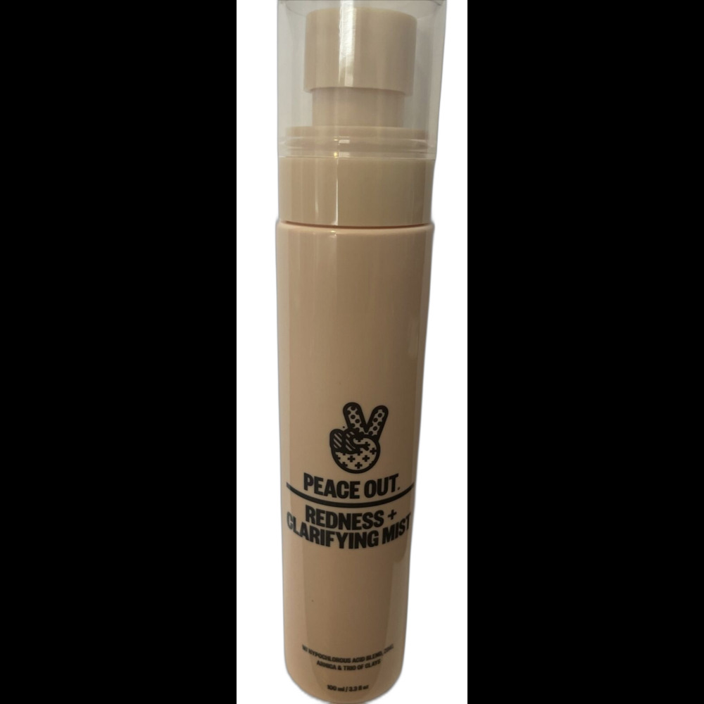 Peace Out Redness Clarifying Mist Minimize Oil New